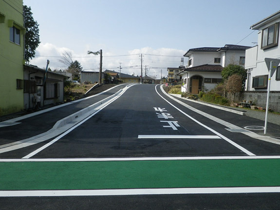 写真：令和元年度　東富士演習場関連公共用施設整備事業 町道4211号線道路改良舗装工事